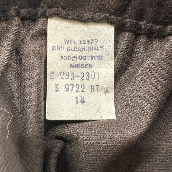 Vintage Y2K 90s Velvet Black Midi Modest Skirt Whimsigoth A-Line Grunge 14 - Picture 5 of 5